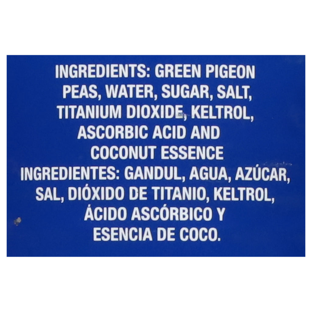 Iberia Green Pigeon Peas with Coco 15 oz
