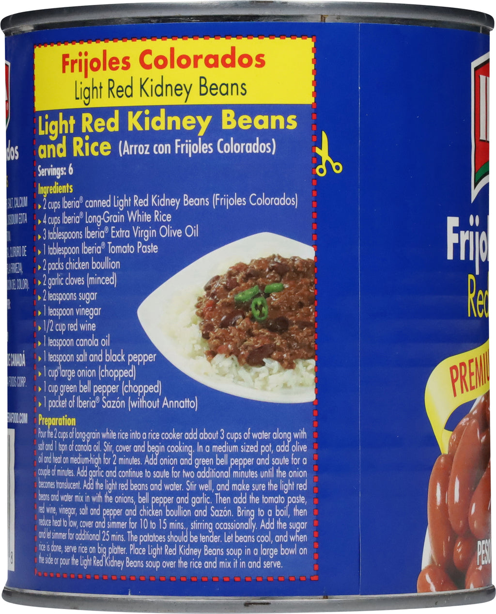 Iberia Red Kidney Beans W/S 29 oz