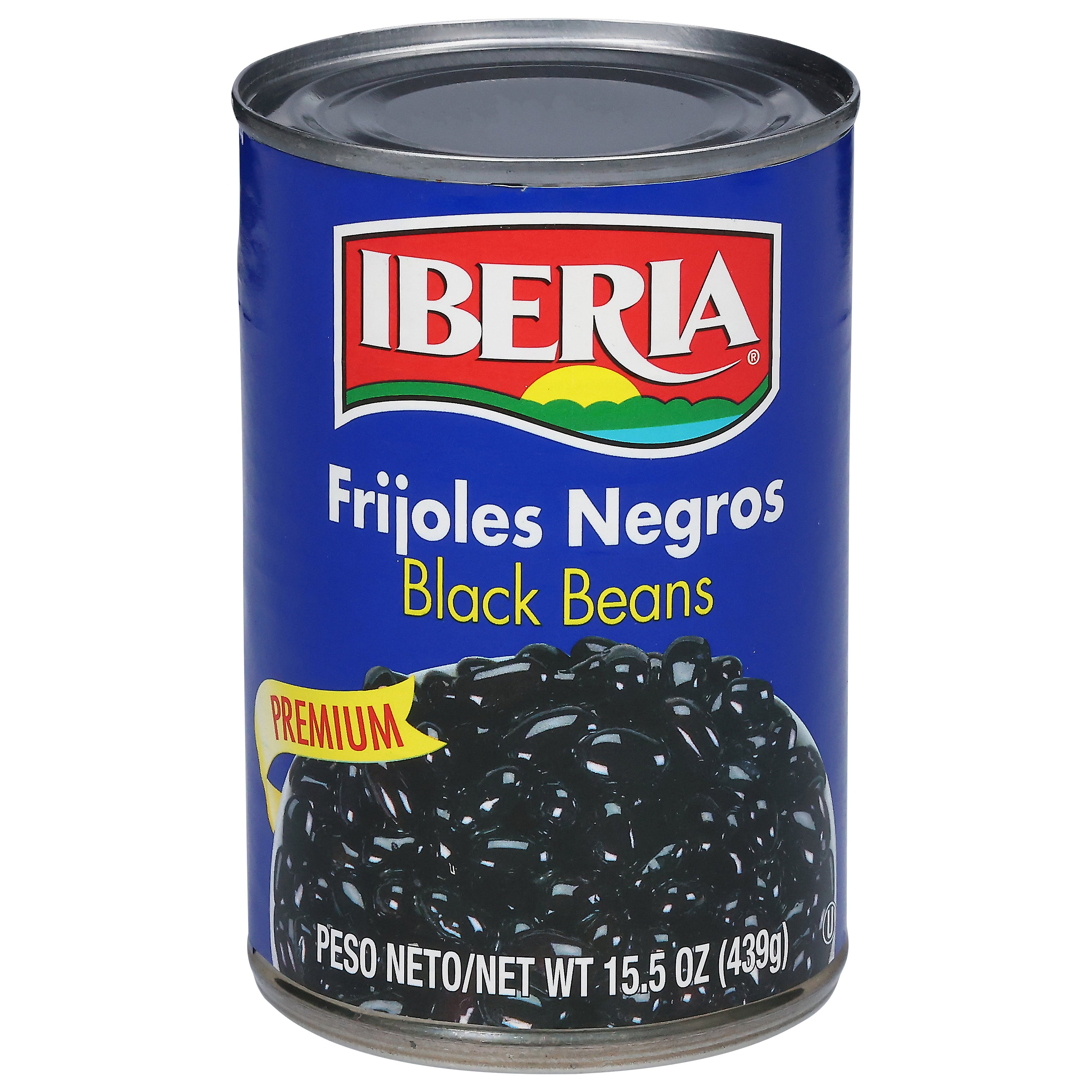 Iberia Black Beans W/S 15 oz