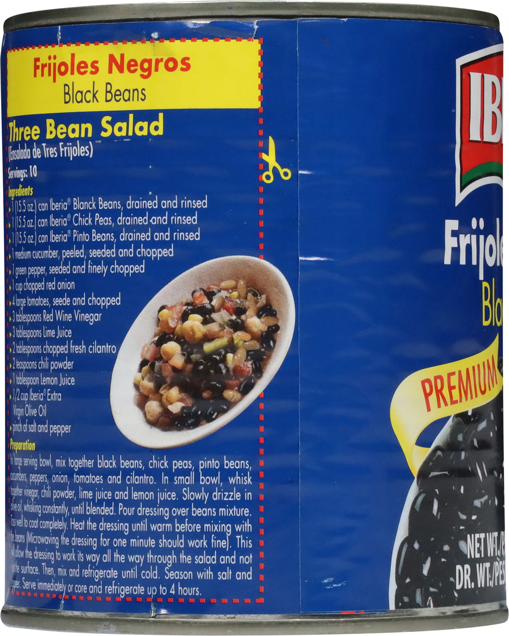 Iberia Black Beans W/S 29 oz