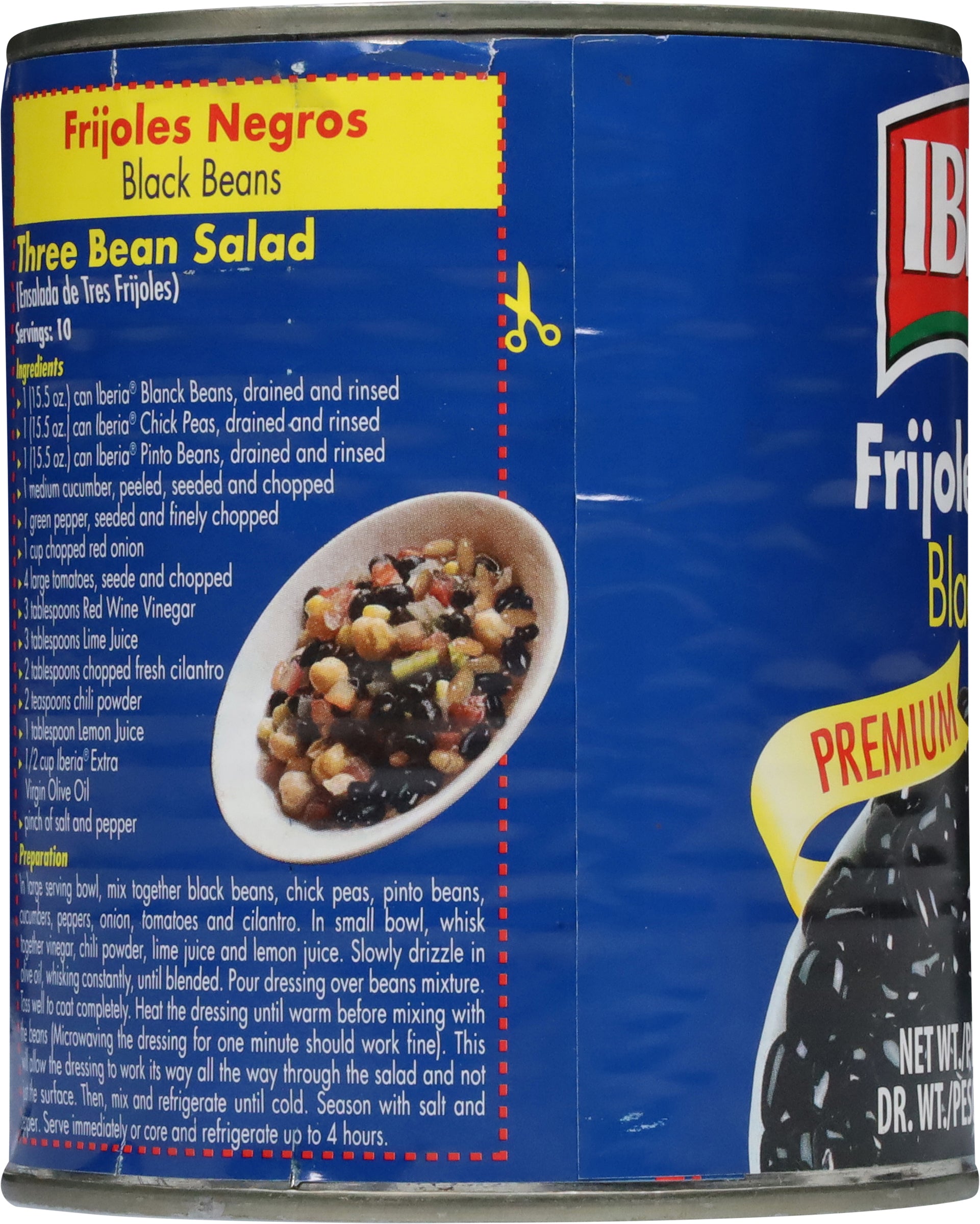 Iberia Black Beans W/S 29 oz
