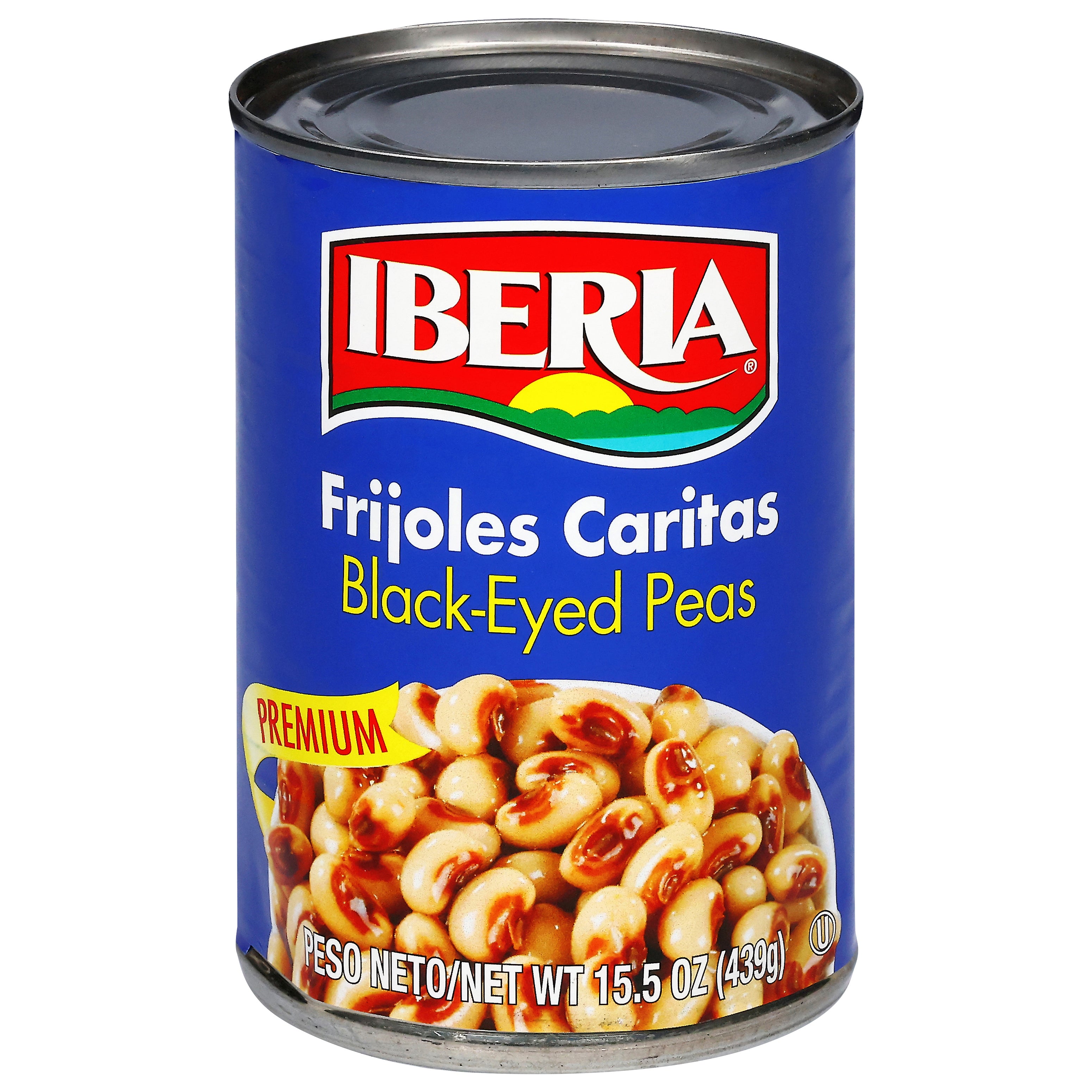 Iberia Blackeyed Peas W/S 15 oz