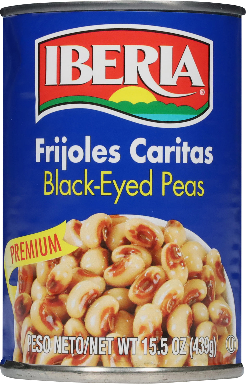 Iberia Blackeyed Peas W/S 15 oz