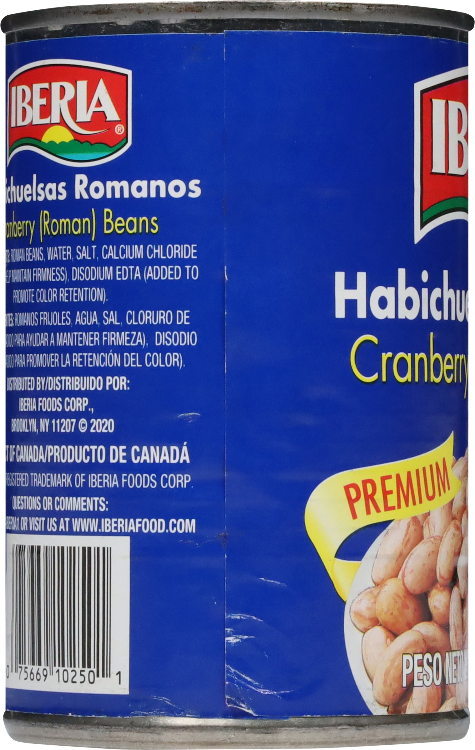 Iberia Cranberries Beans W/S 15 oz