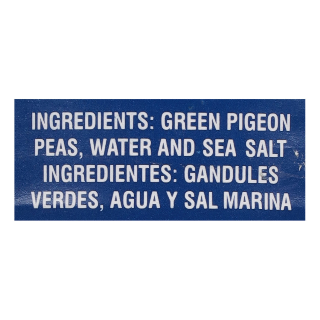 Iberia Green Pigeon Peas 15 oz