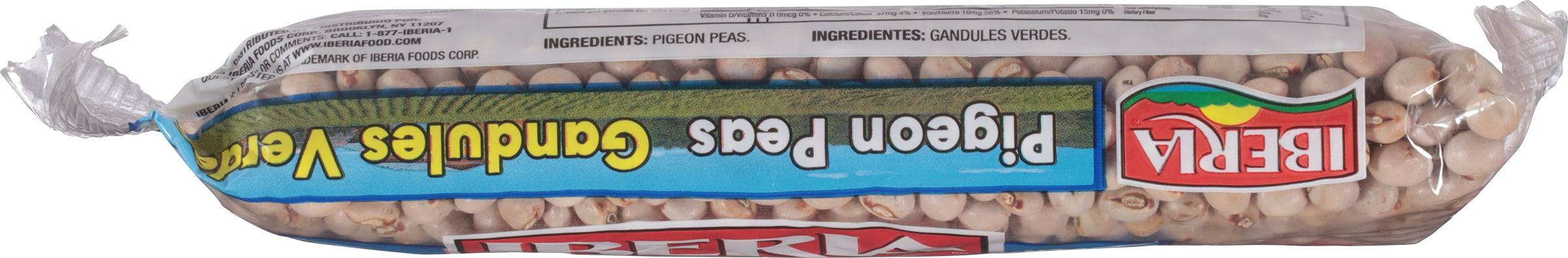 Iberia Dry Pigeon Peas 12 oz