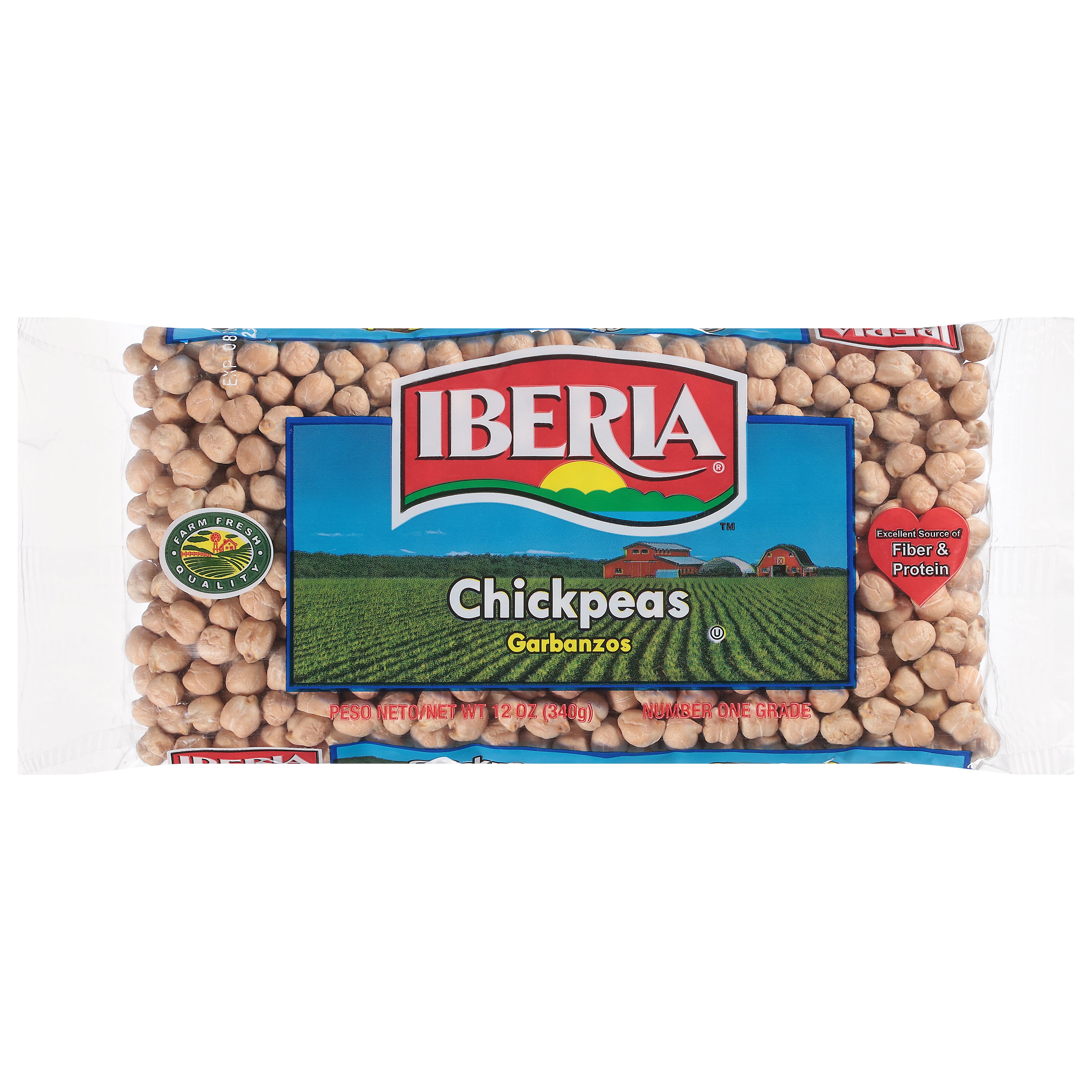 Iberia Chickpeas Beans 12 oz