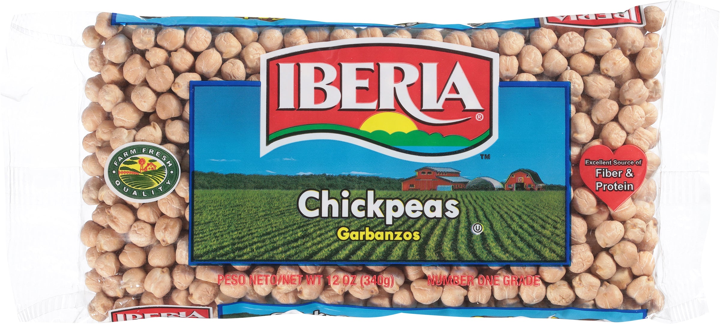 Iberia Chickpeas Beans 12 oz