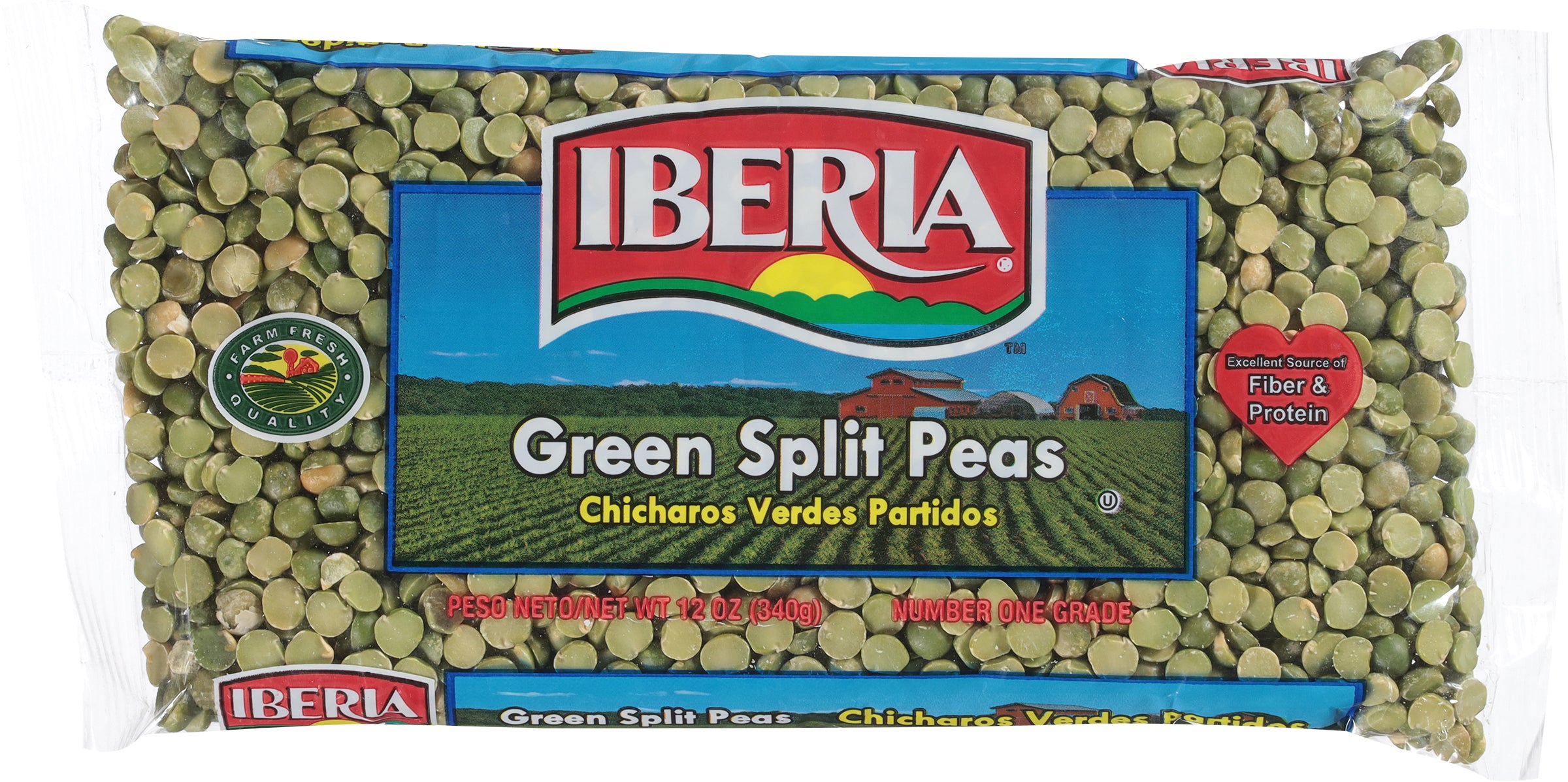 Iberia Green Split Peas 12 oz