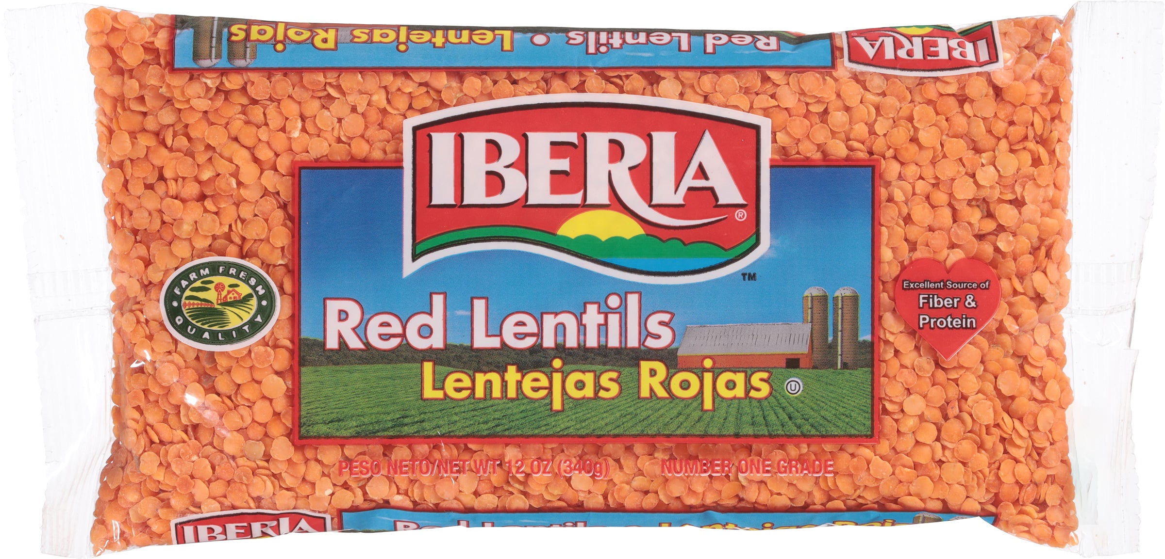 Iberia Red Lentils 12 oz