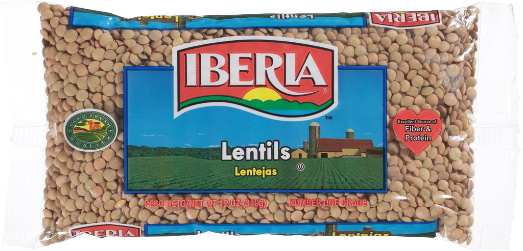Iberia Lentils Beans 12 oz