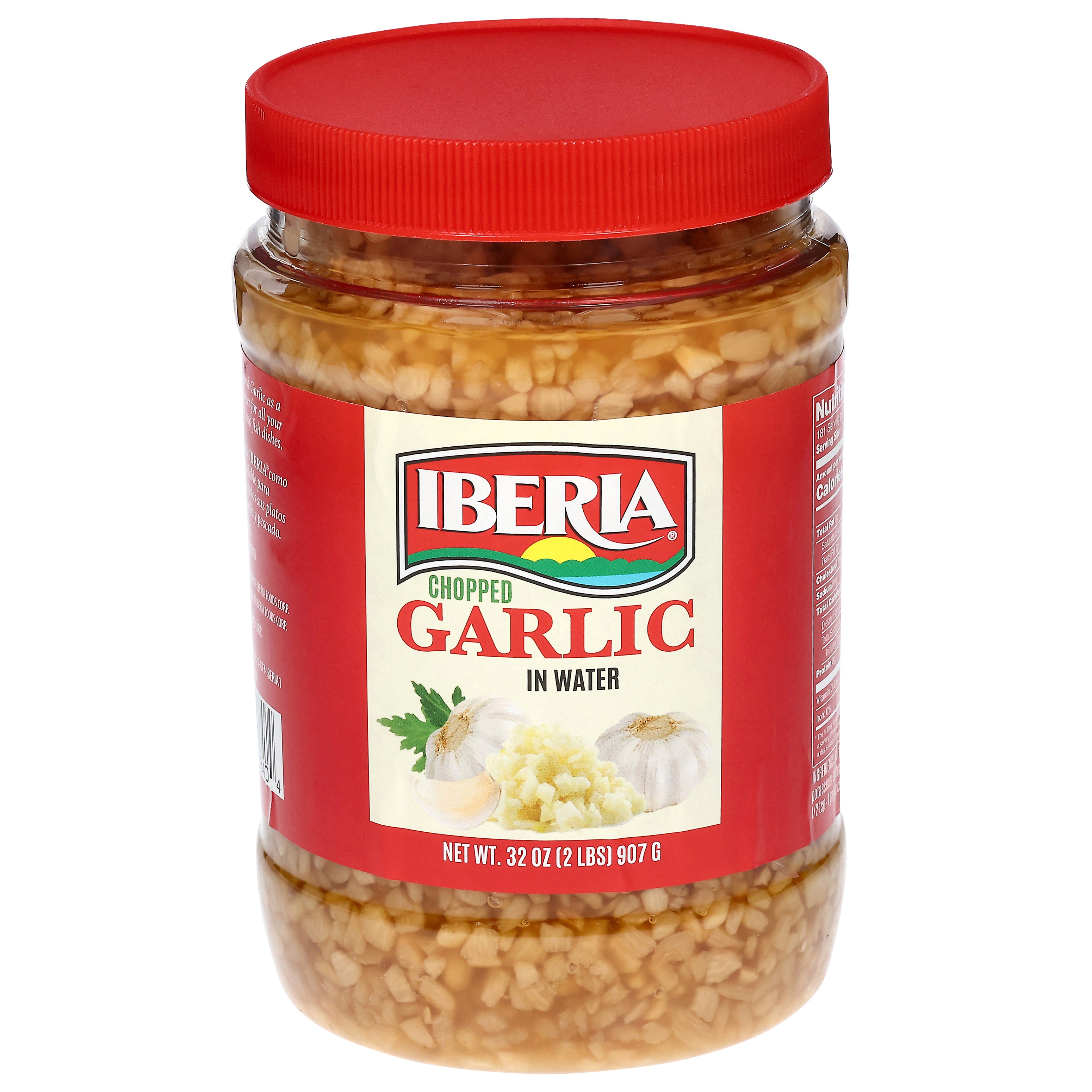 Iberia Chopped Garlic in Water 32 oz