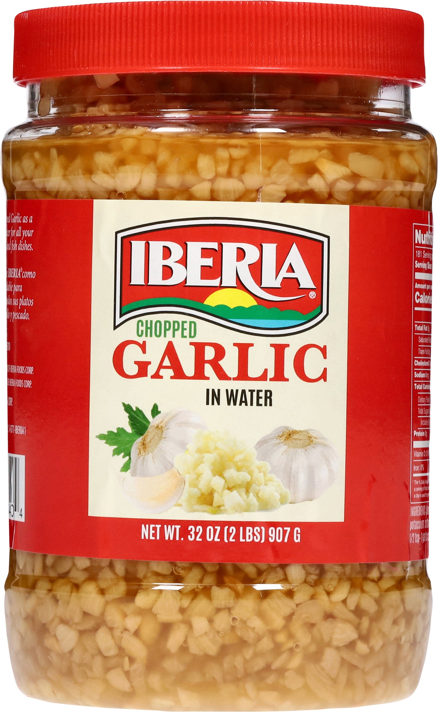 Iberia Chopped Garlic in Water 32 oz