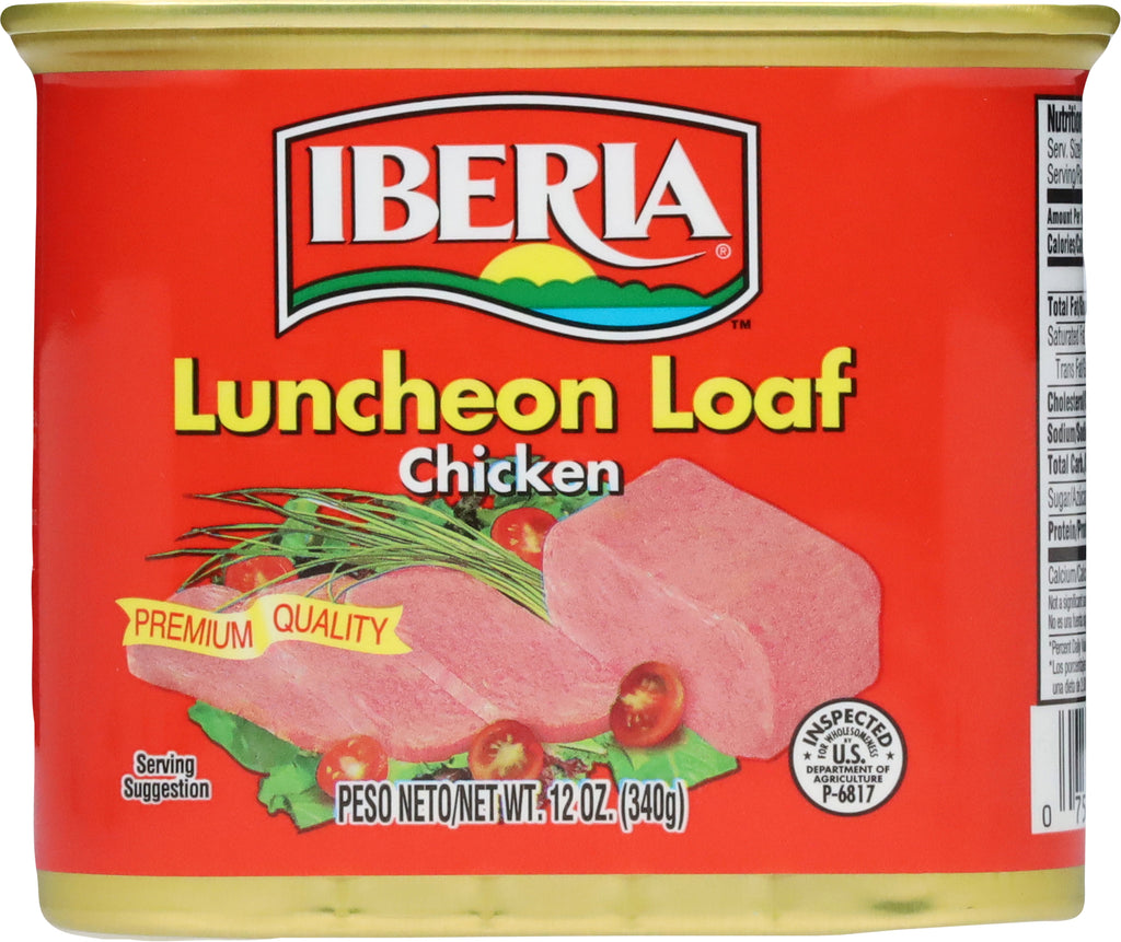 Iberia Chicken Luncheon Loaf 12 oz