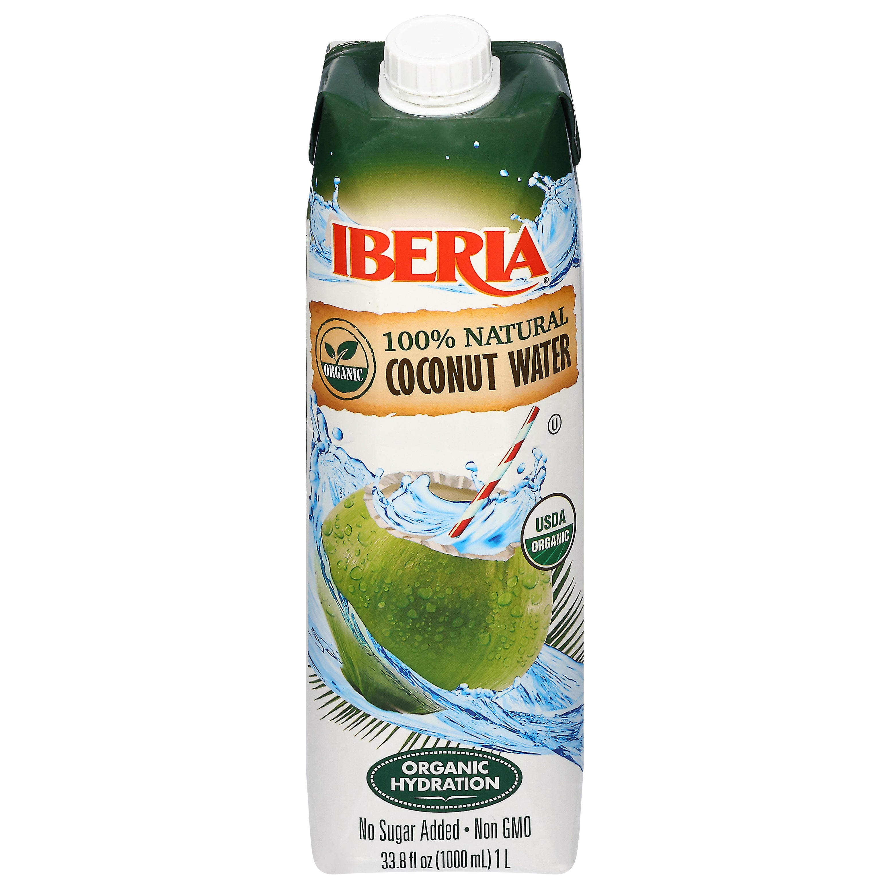 Iberia Coconut Water Org 100 % Natural 1 lt