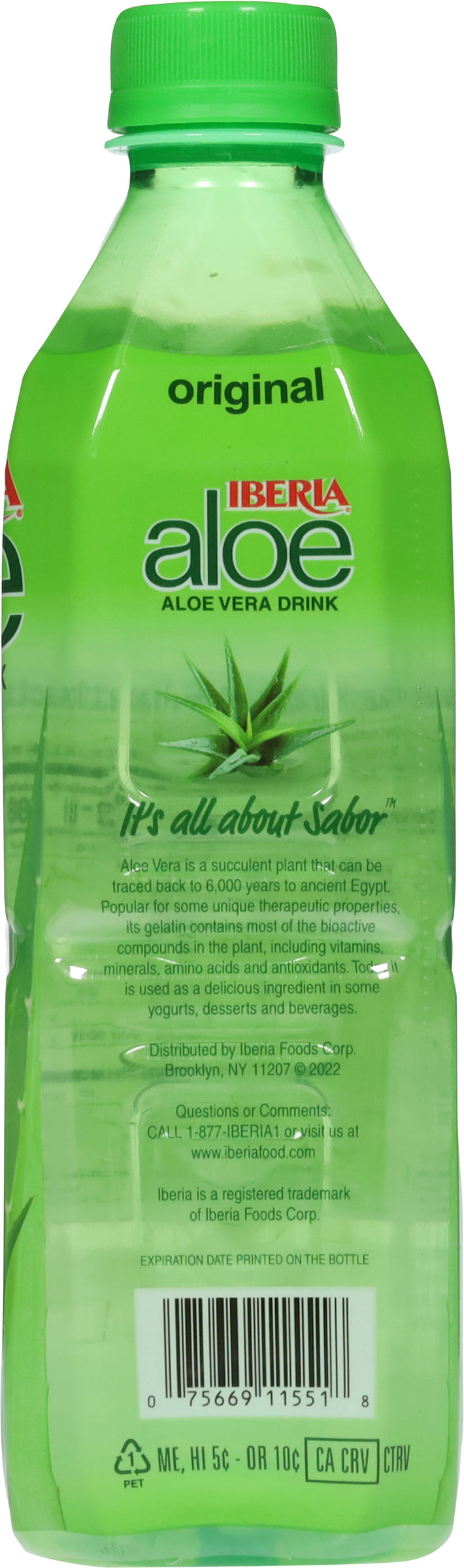 Iberia Aloe Vera Original 16.9 oz
