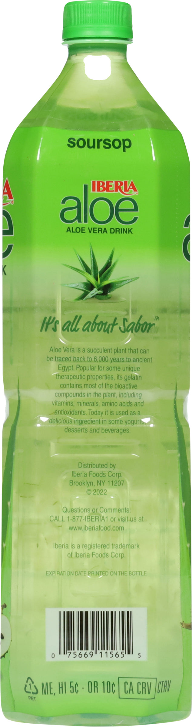 Iberia Aloe Vera Soursop 1.5 lt