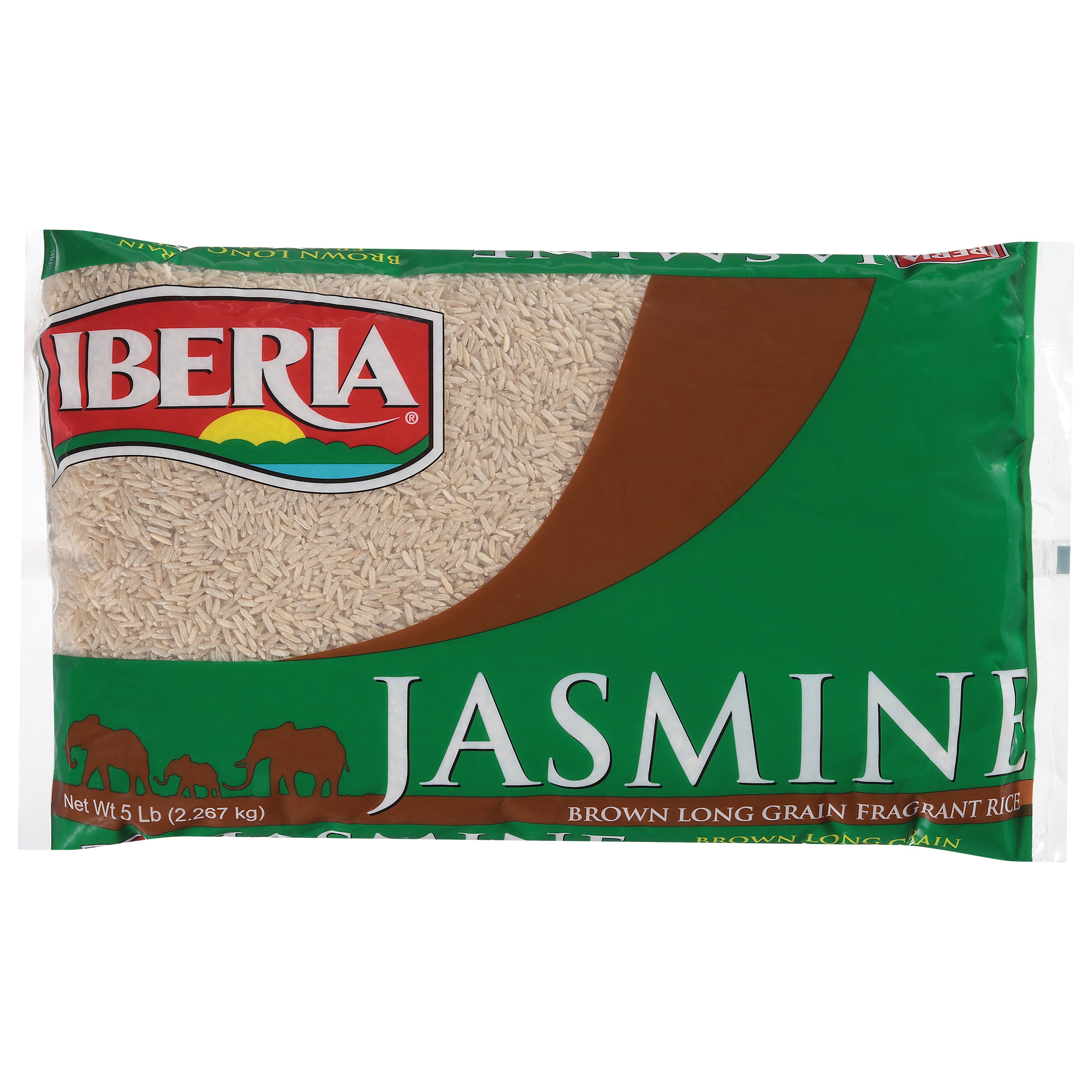 Iberia Brown Jasmine Rice 5 lb