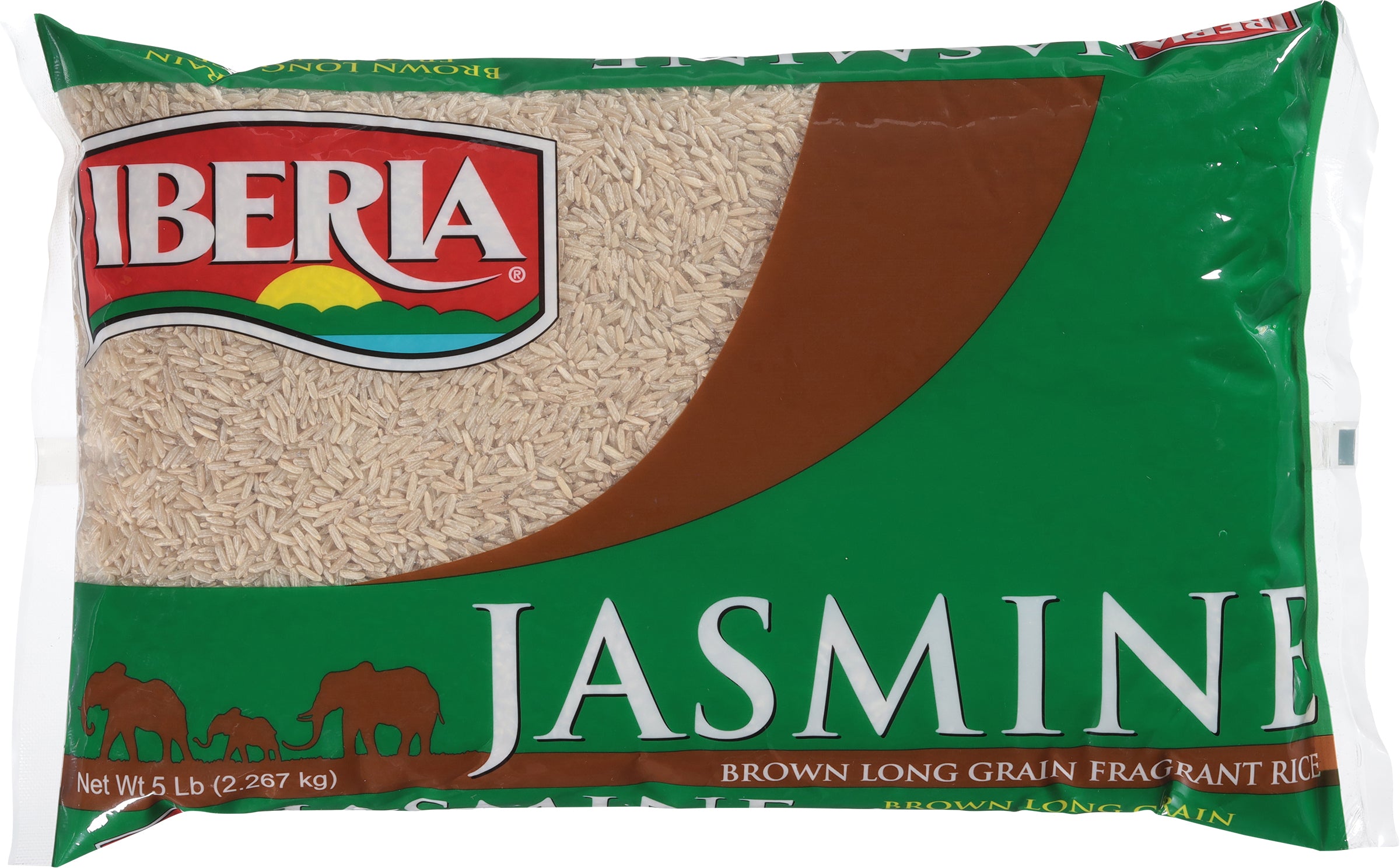 Iberia Brown Jasmine Rice 5 lb