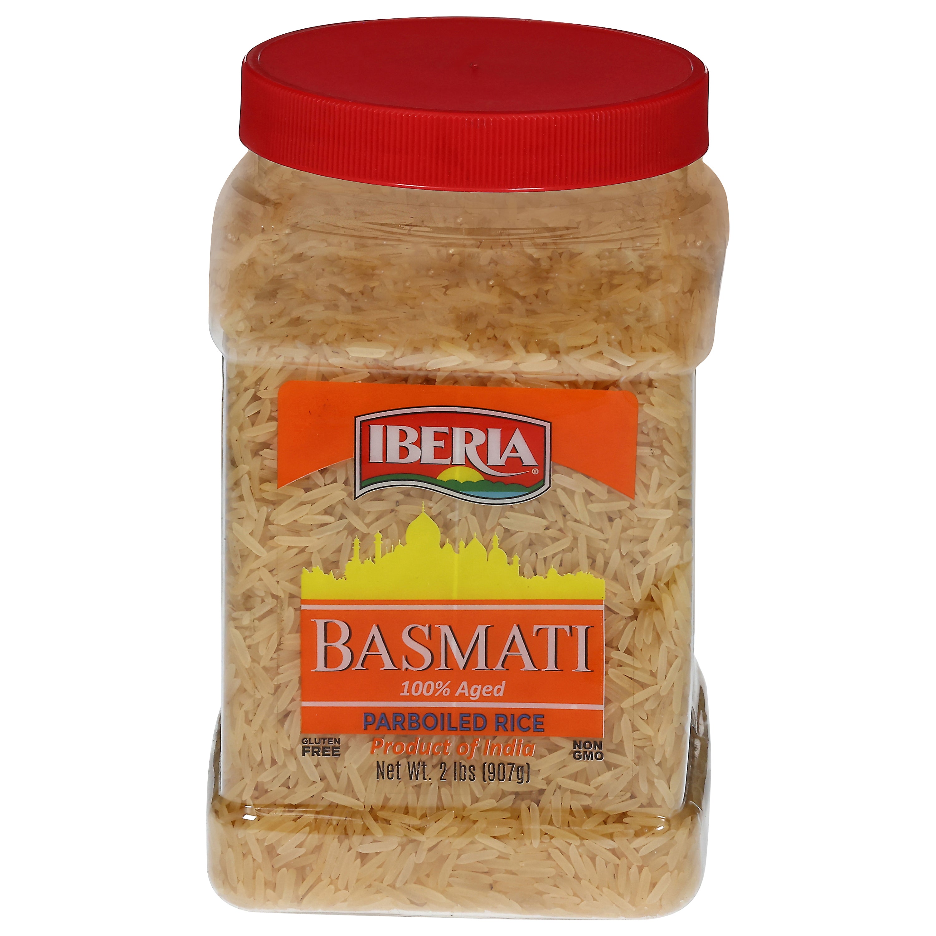 Iberia Parboiled Basmati Rice (jar) 2 lb