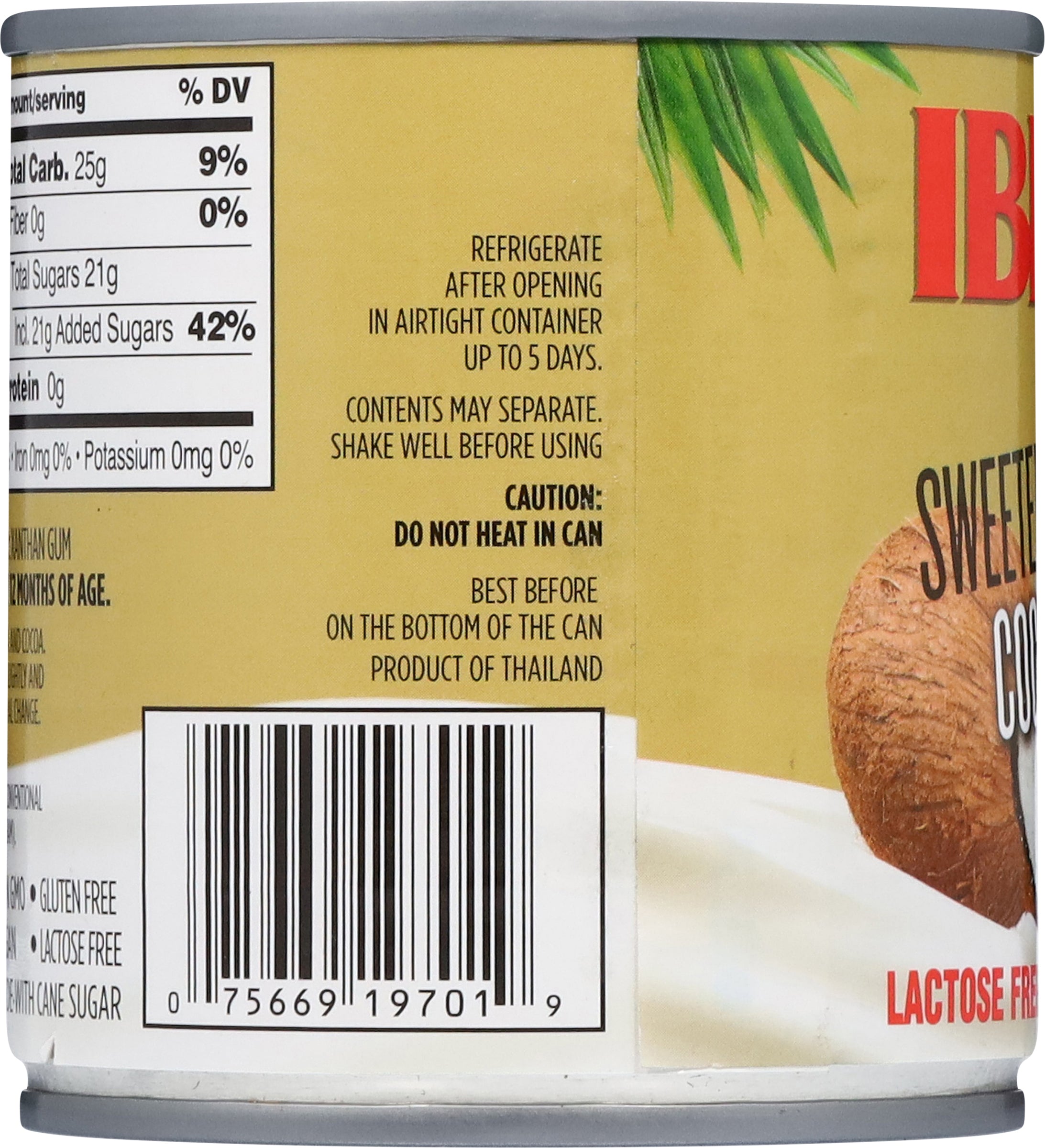 Iberia Coconut Condensed Milk 11.6 oz