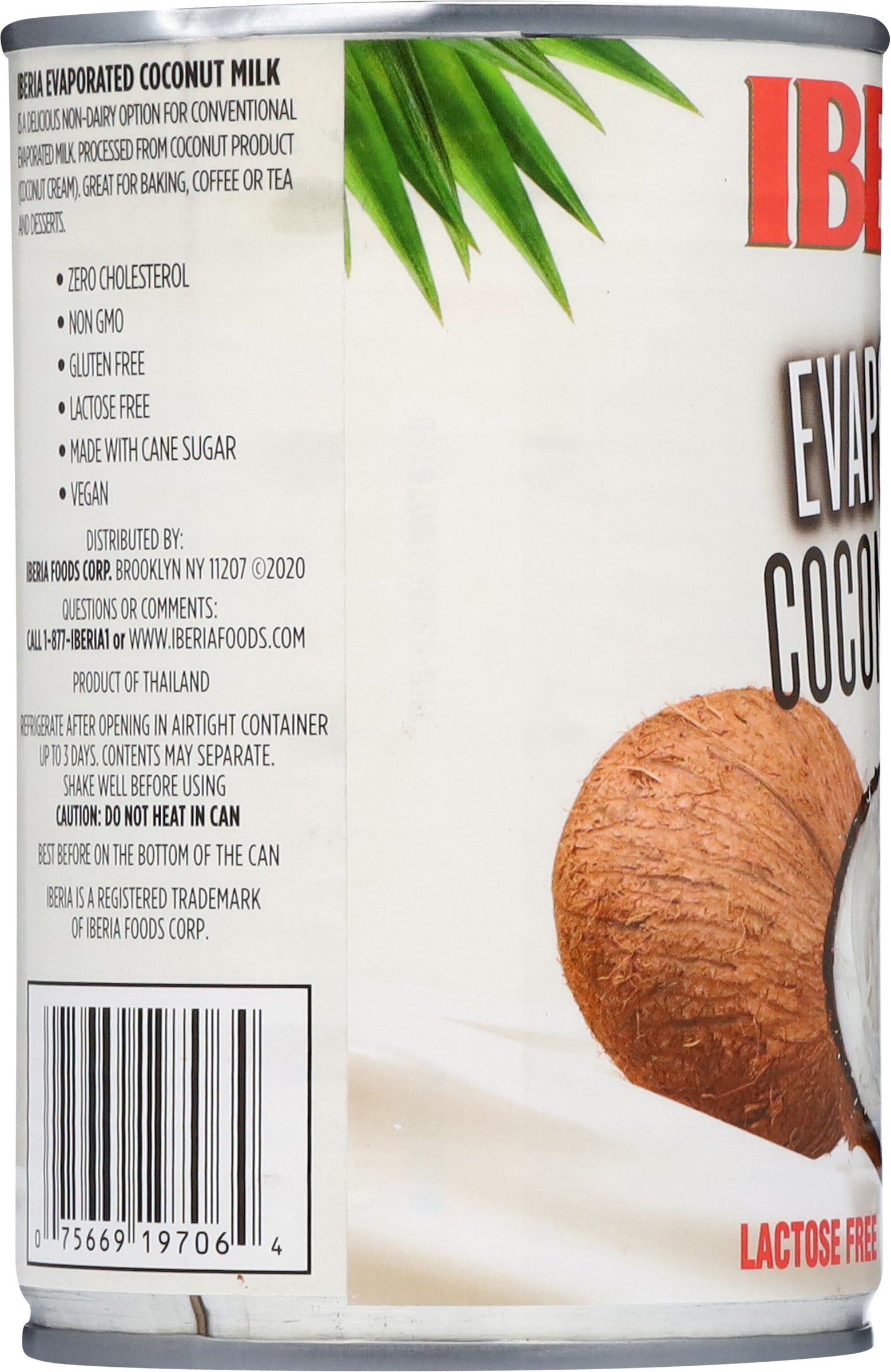 Iberia Evaporated Coconut Milk 13.5 oz