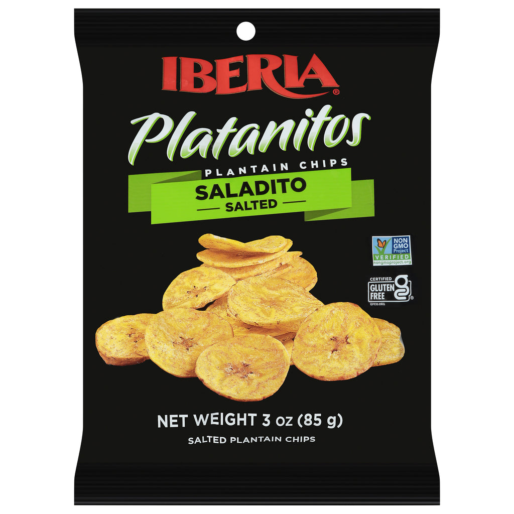 Iberia Green Platain Chips 3 oz