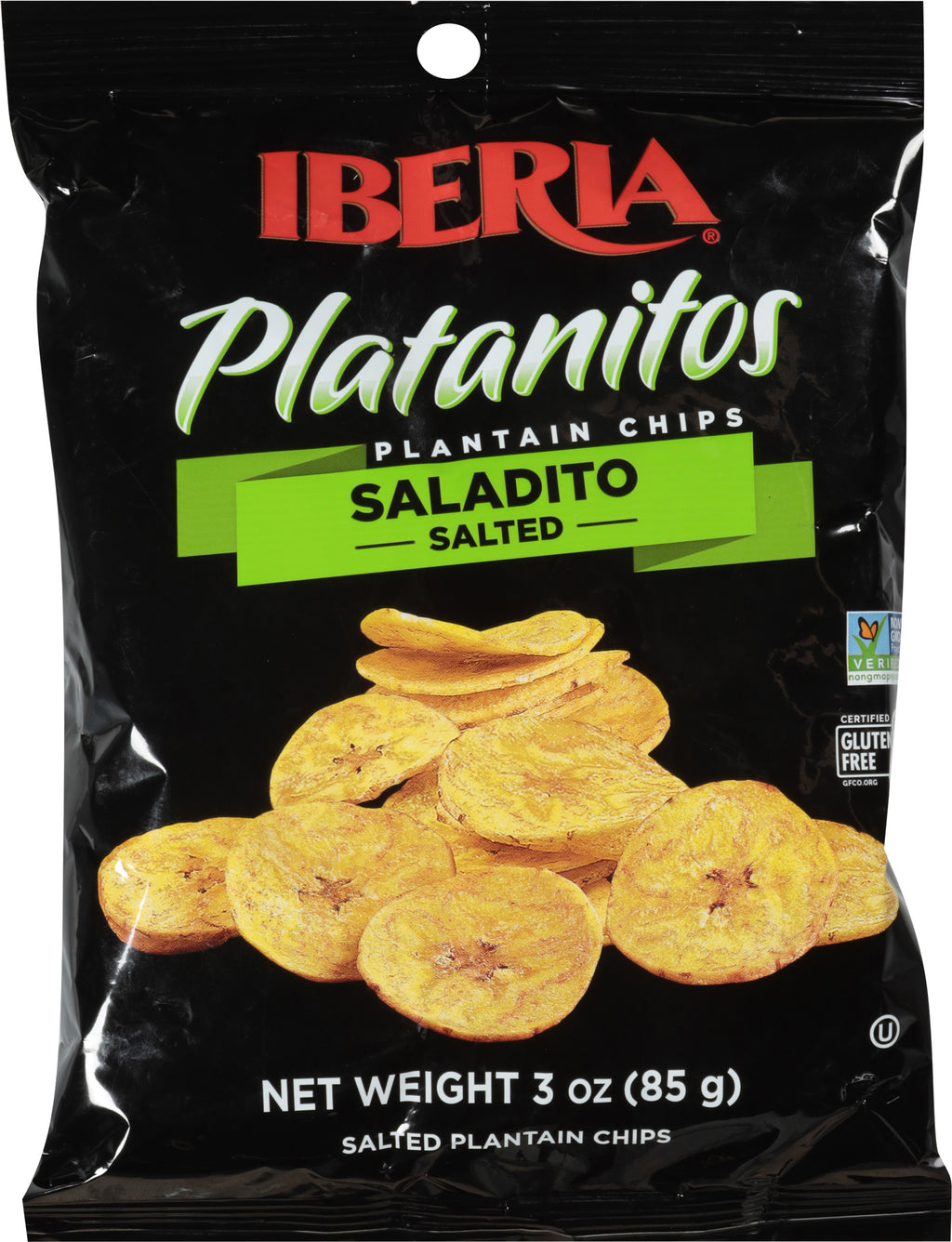 Iberia Green Platain Chips 3 oz