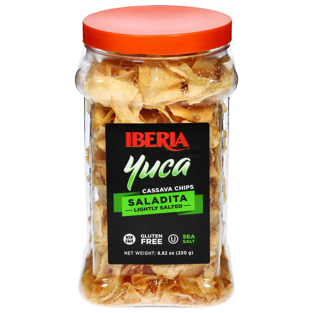 Iberia Cassava Chips (Jar) 8.8 oz