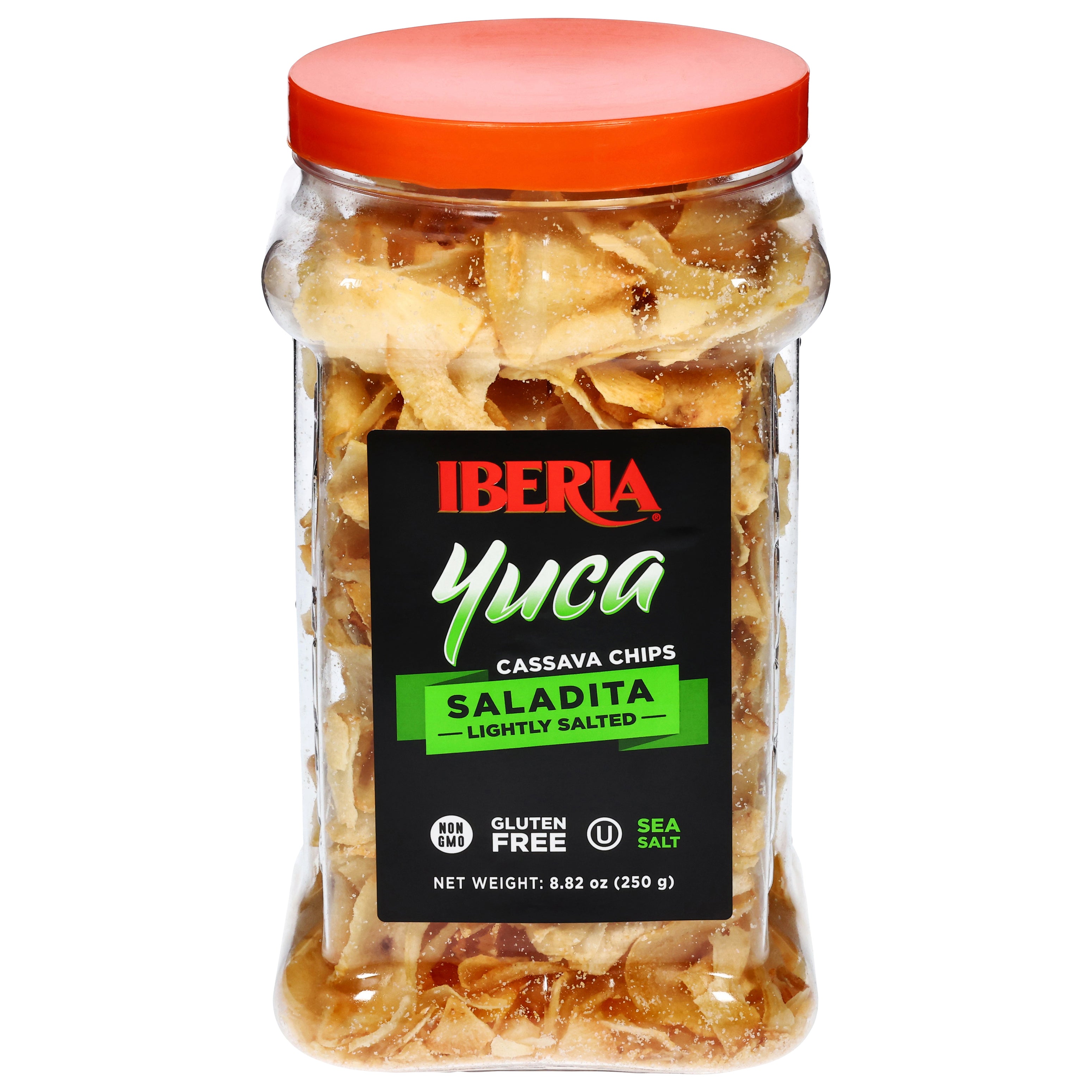 Iberia Cassava Chips (Jar) 8.8 oz